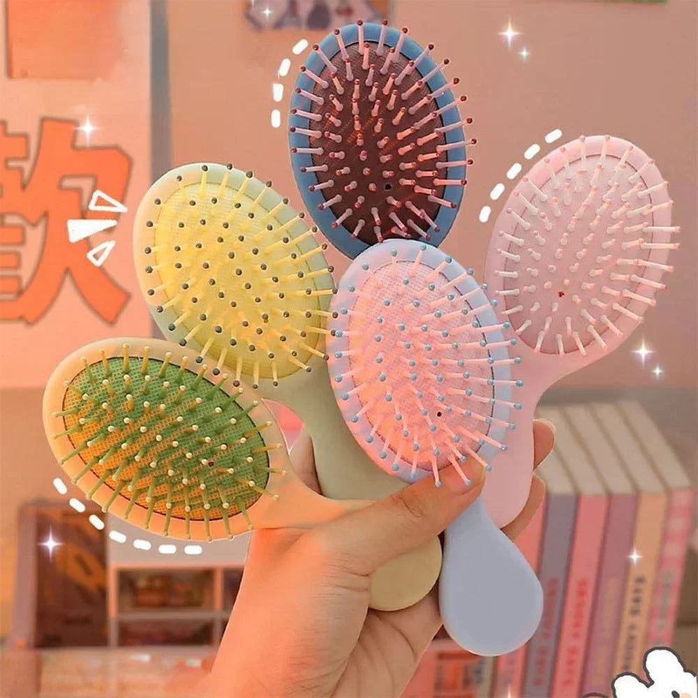 Mini Wet Hair Brush for Curly Detangling