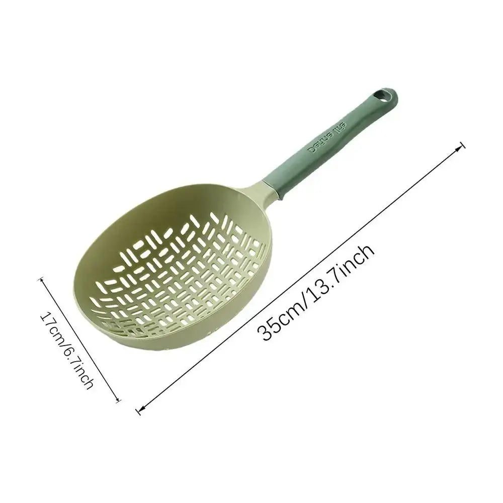 Heat-Resistant Silicone Slotted Spoon for Draining