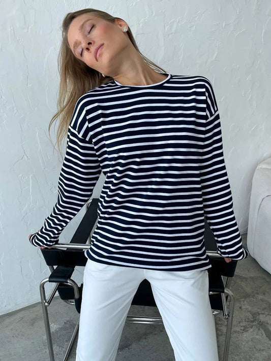 2024 Summer Striped Long Sleeve T-Shirts