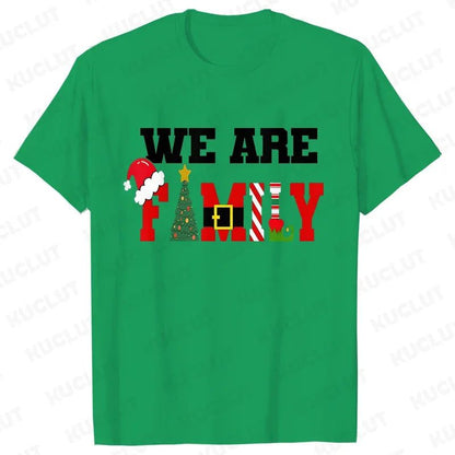 Funny Family Matching Christmas T-Shirt for Everyone