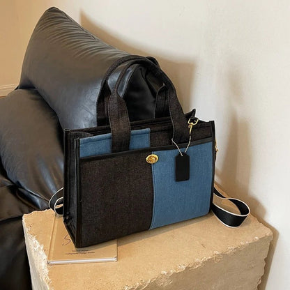 2024 Large Denim Handbag for Women