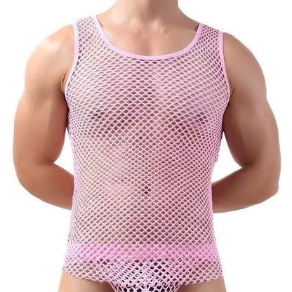 Men's Breathable Mesh Tank Top Summer