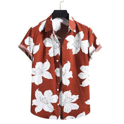 Men's Hawaiian Banana Fruit 3D Printed Shirt