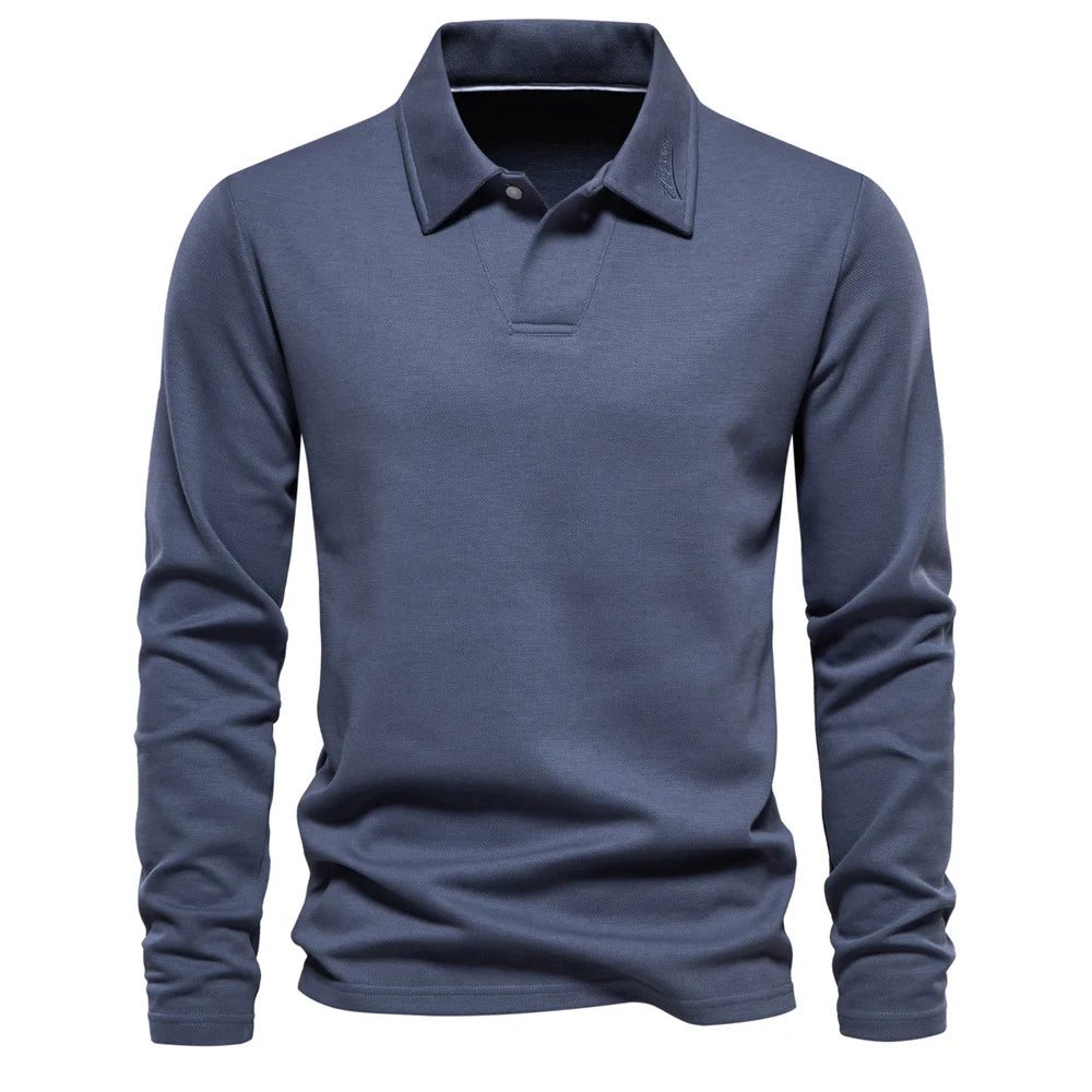 Men's Casual Luxury Golf Polo Shirt
