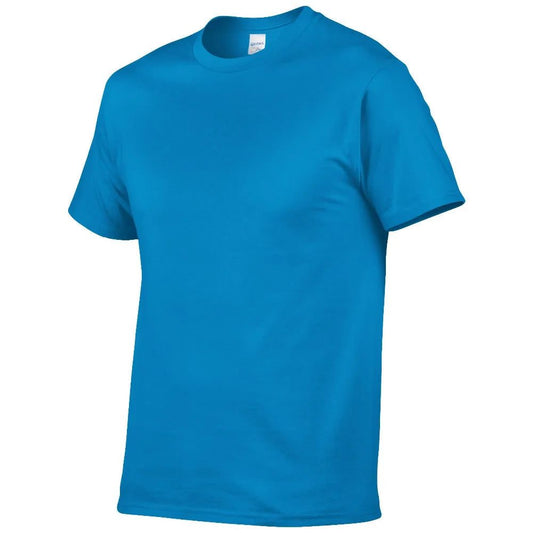 High Quality Men's Cotton Solid Color T-Shirt