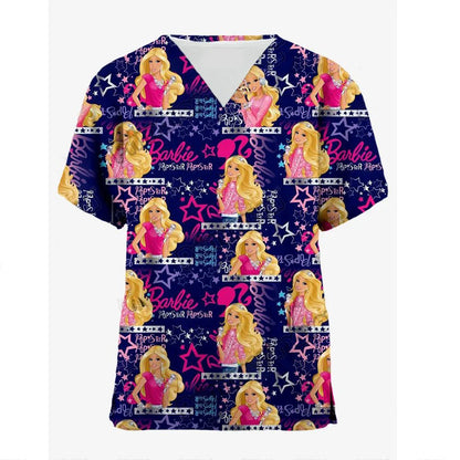 Cartoon Surgical Gowns T-Shirt for Women