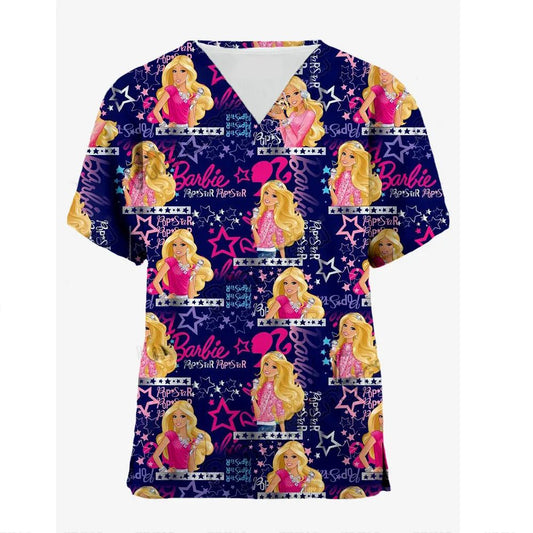 Cartoon Surgical Gowns T-Shirt for Women