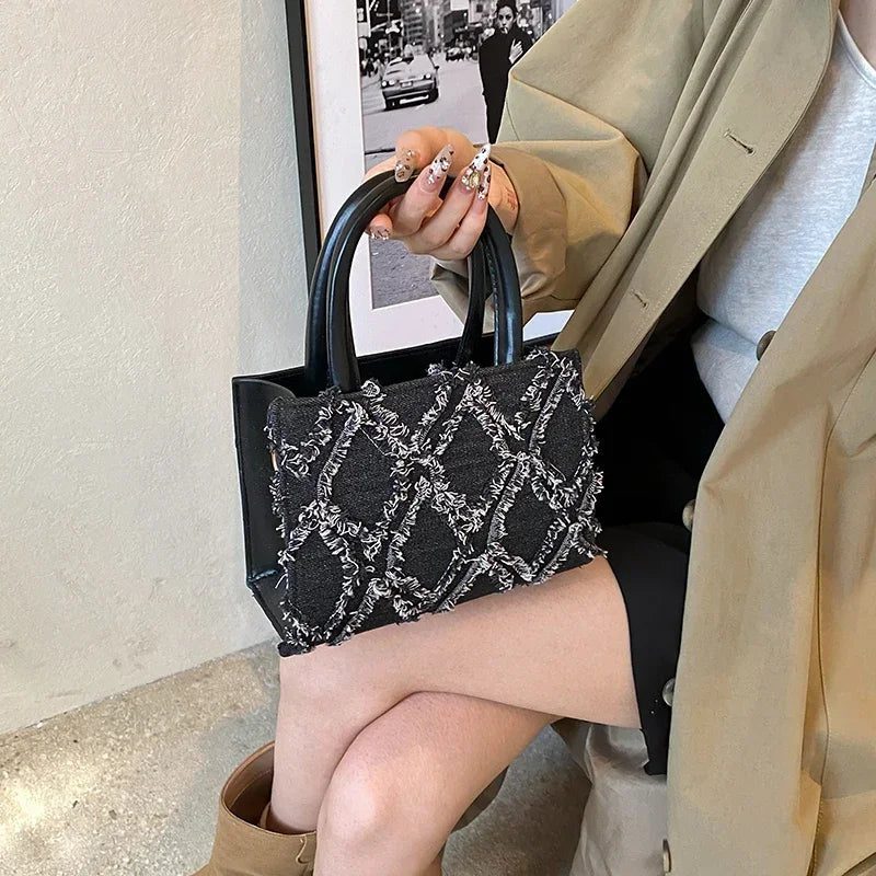 2024 Fashion Denim Messenger Bags for Women