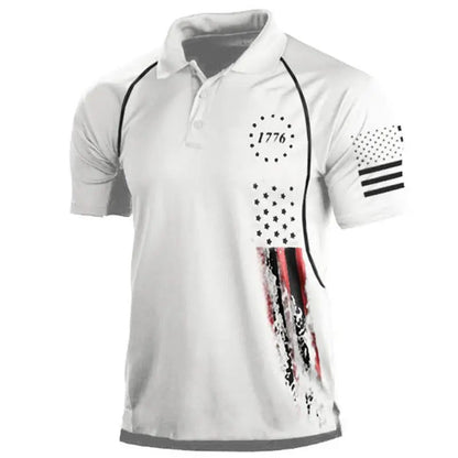 1776 Independence Day Men's Golf Polo Shirt