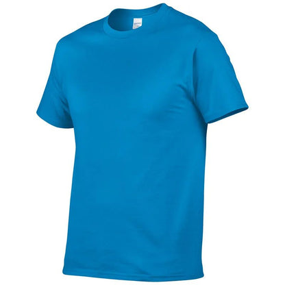 High Quality Men's Cotton Solid Color T-Shirt
