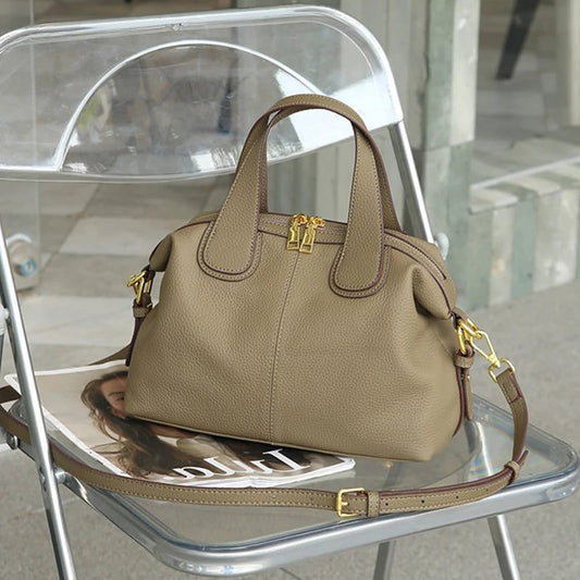 Genuine Leather Crossbody Handbags for Women 2024