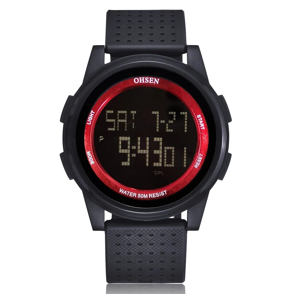 Unisex Waterproof LED Fashion Sport Watches