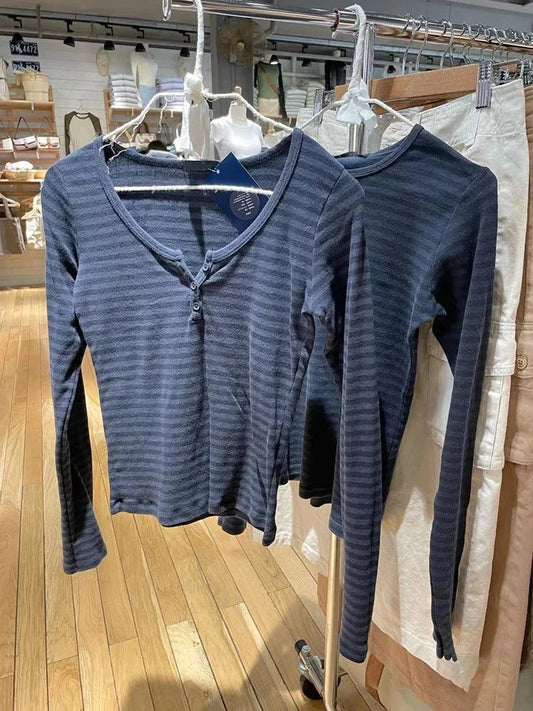 2024 Summer Women’s Vintage Striped T-Shirts