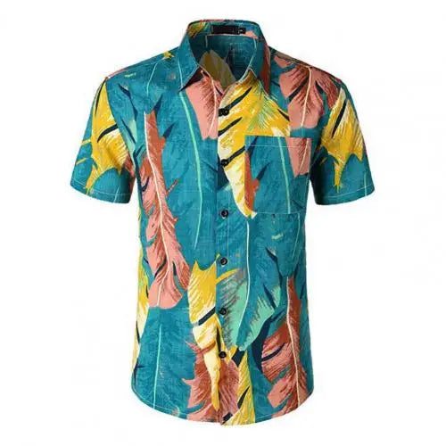 Men's Hawaiian Banana Fruit 3D Printed Shirt