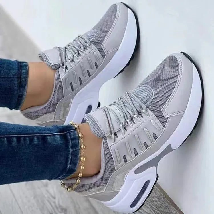 Breathable Chunky Platform Sneakers for Women