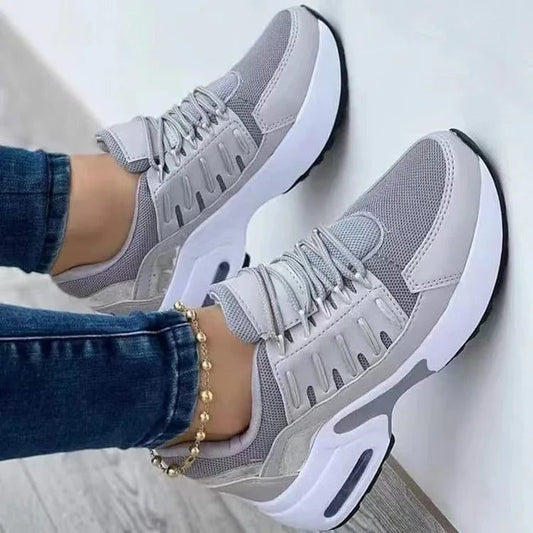 Breathable Chunky Platform Sneakers for Women