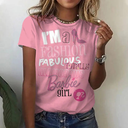 Casual Short-Sleeved Women's T-Shirt for 2024