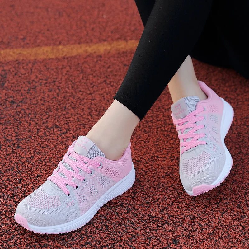 Lightweight Breathable Women’s Running Sports Shoes