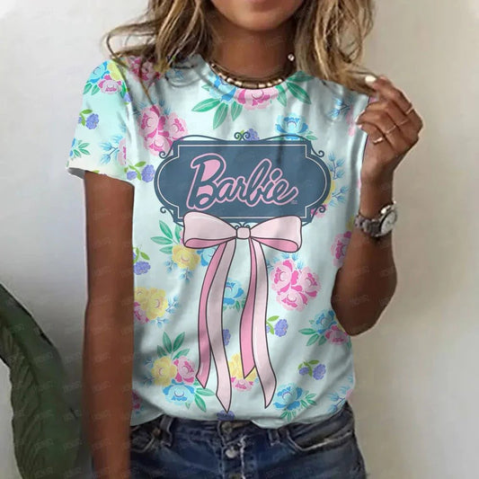 Kawaii Cartoon Oversized T-Shirt for Women