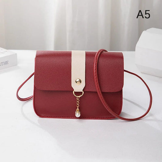 Luxury Pearl Pendant Crossbody Handbag for Women