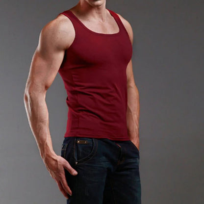 Men's Cotton Muscle Vests for Gym Workouts