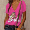 Casual V-Neck Summer T-Shirt for Women