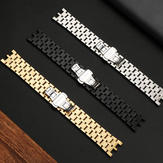 High-Quality 24mm Stainless Steel Watch Band