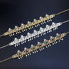 Elegant Tassel Forehead Chain for Brides