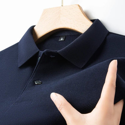 Men's Cotton Polo Shirt for Summer Sports