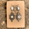 Bulk Western Cowgirl Aztec Dangle Earrings