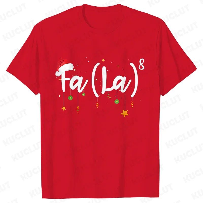 Funny Santa Men’s Christmas T-Shirt for Parties