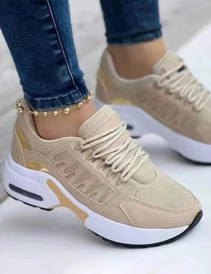 Breathable Chunky Platform Sneakers for Women