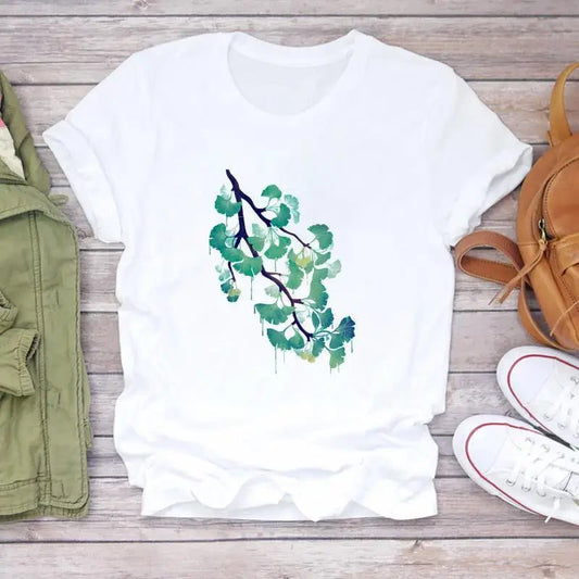Floral Print Oversized T-Shirt for Women