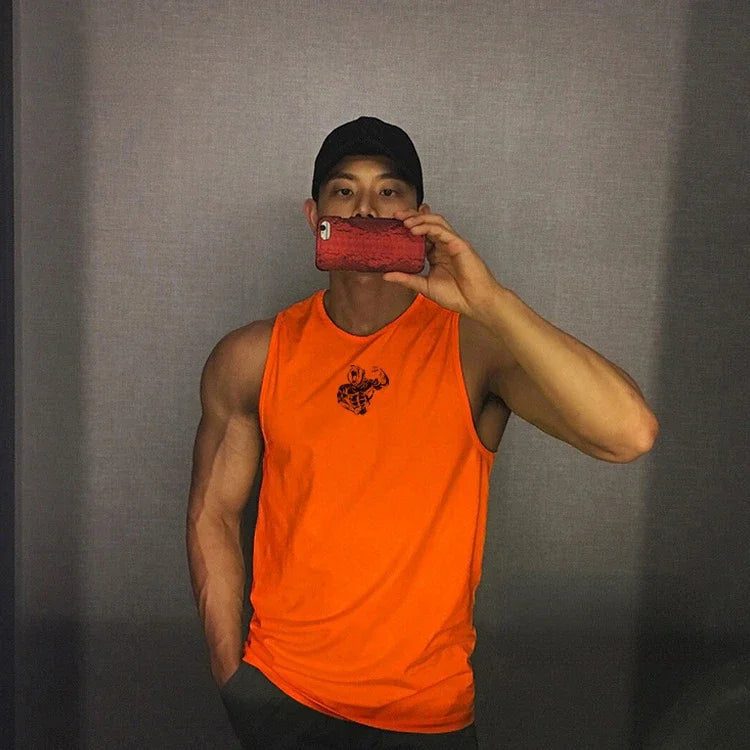 High-Quality Men's Sleeveless Workout Tank Tops