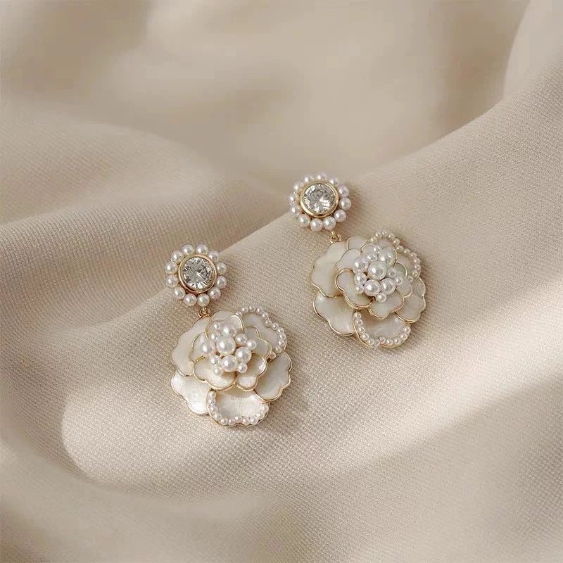 Luxury Pearl Bead Earrings for Women