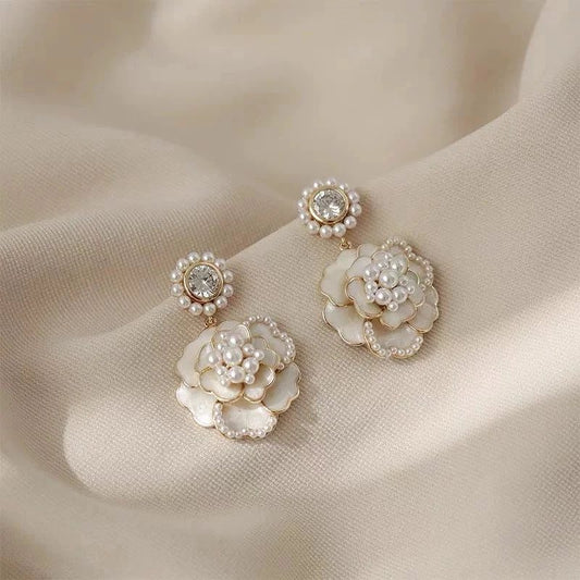 Luxury Pearl Bead Earrings for Women