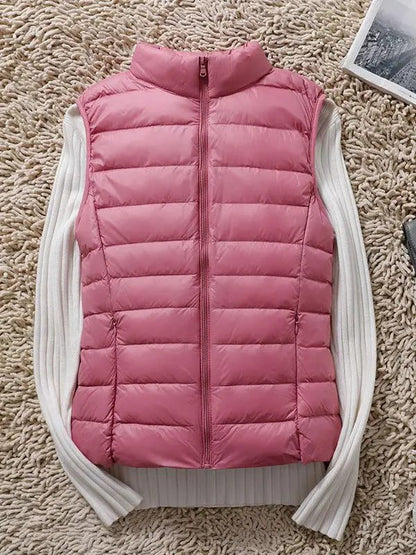 Women Lightweight Duck Down Puffer Vest