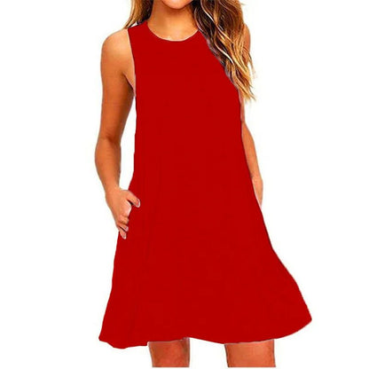 Plus Size Casual T-Shirt Dress for Summer
