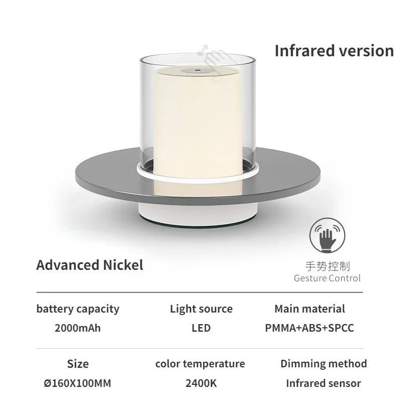 Rechargeable Small Decorative Night Lamp for Romance