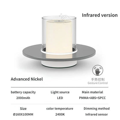 Rechargeable Small Decorative Night Lamp for Romance