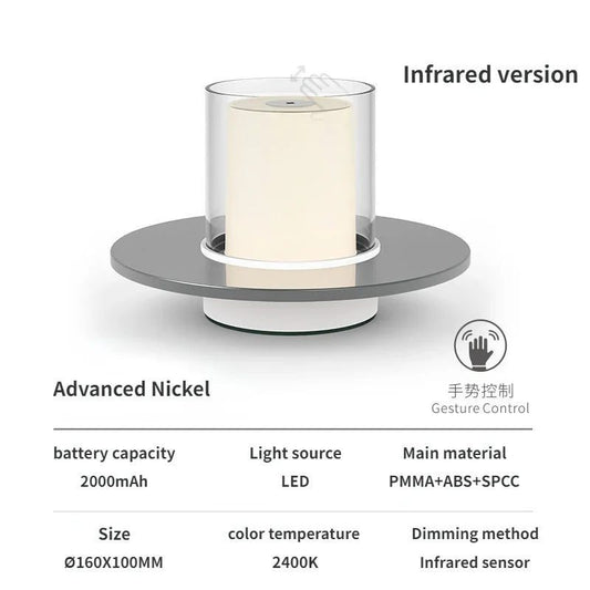 Rechargeable Small Decorative Night Lamp for Romance