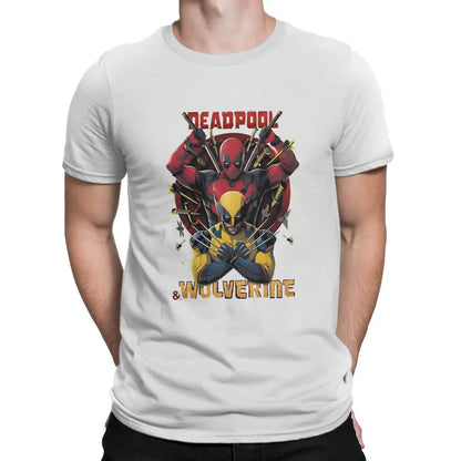 Men's Marvel Deadpool Wolverine Graphic T-Shirt