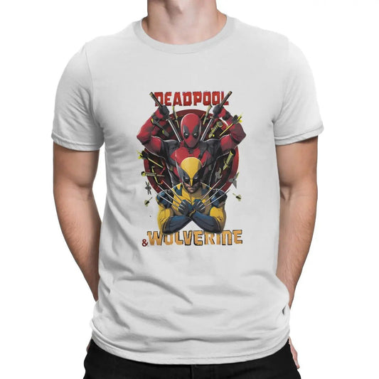 Men's Marvel Deadpool Wolverine Graphic T-Shirt