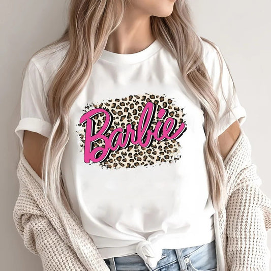Barbie T-Shirt Women: Soft Cotton Summer Tops for Girls