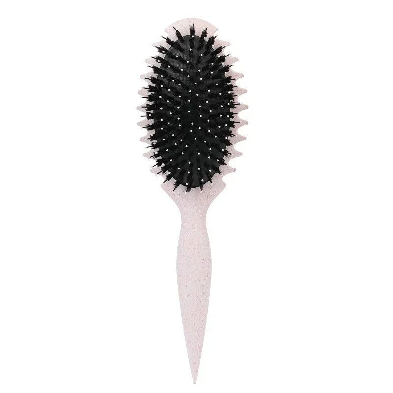 Detangling Boar Bristle Brush for Curly Hair