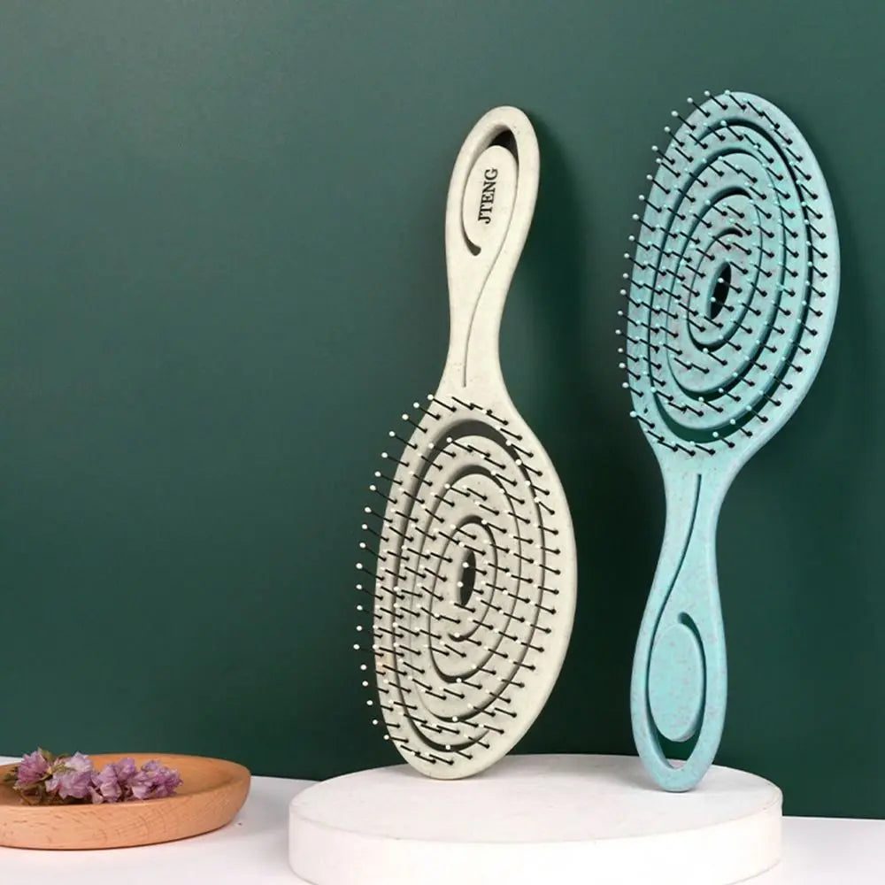 Elastic Wet Dry Massage Comb for Hair