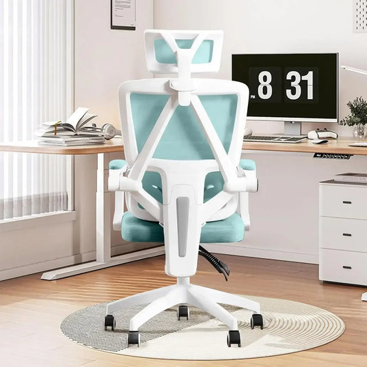 Ergonomic Swivel Office Chair with Wheels