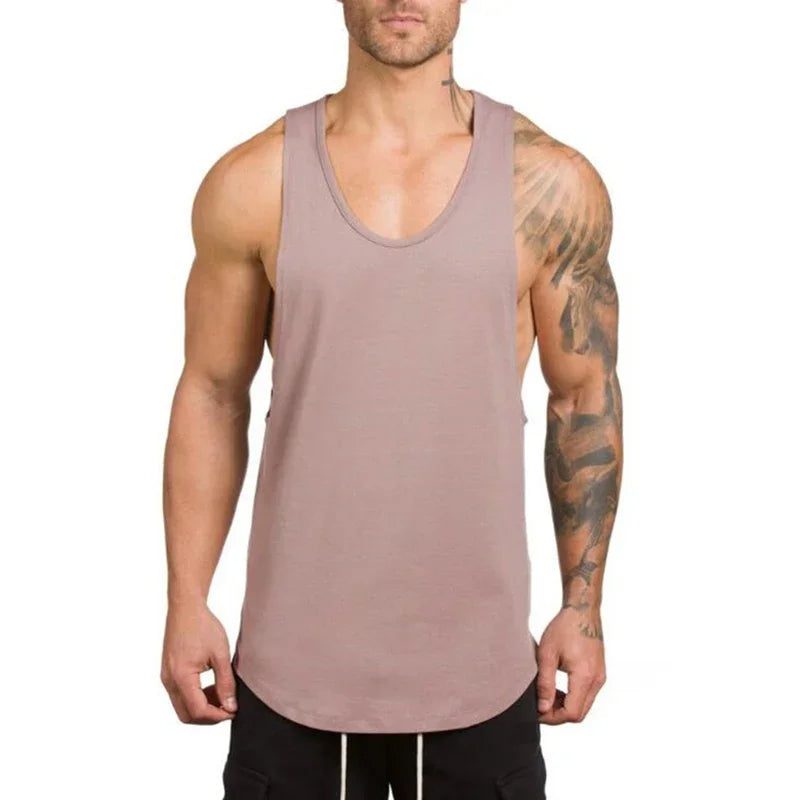 Men's Bodybuilding Stringer Tank Top Vest