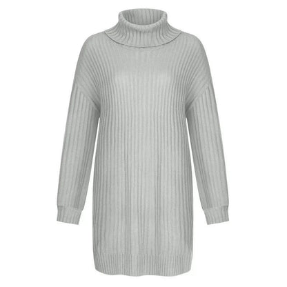 Trendy Women’s Mid-Length Sweater Dress