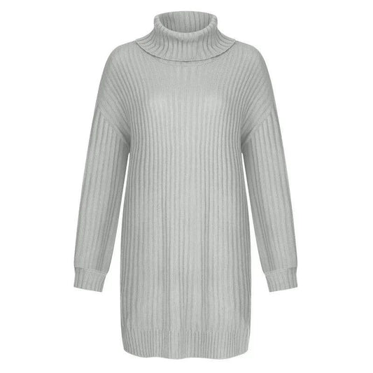 Trendy Women’s Mid-Length Sweater Dress